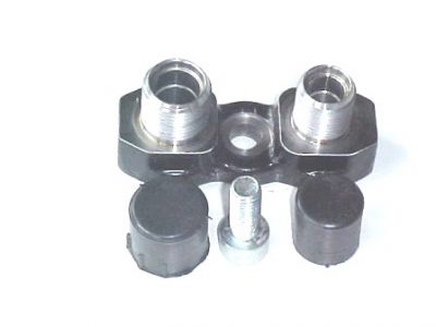 Adaptador/conexão original sanden flx7 horiz 3/4